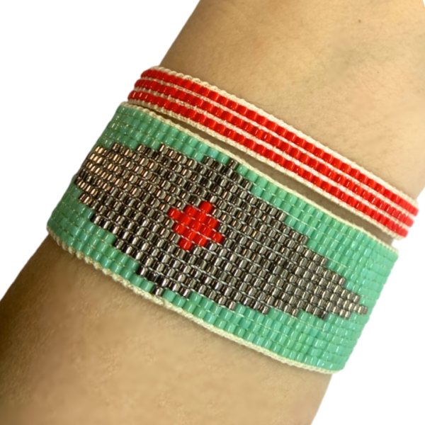 Space Odyssey & Red Band Miyuki Bileklik